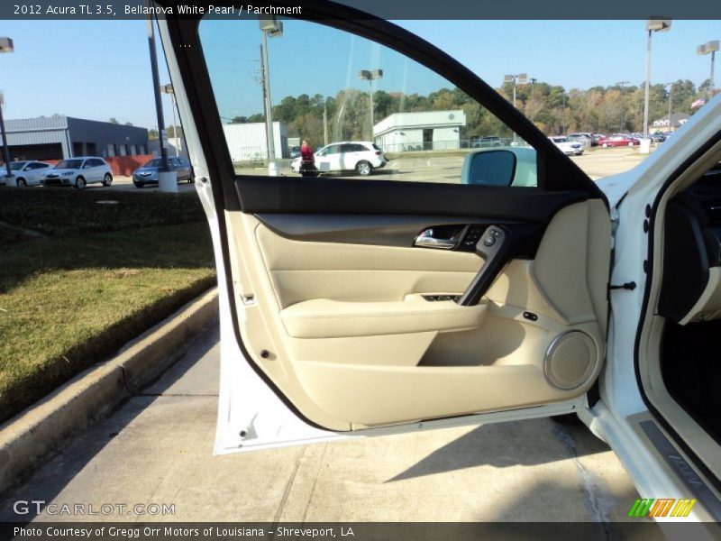 Bellanova White Pearl / Parchment 2012 Acura TL 3.5