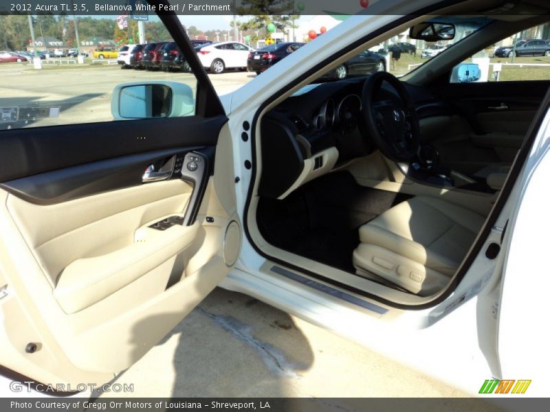 Bellanova White Pearl / Parchment 2012 Acura TL 3.5