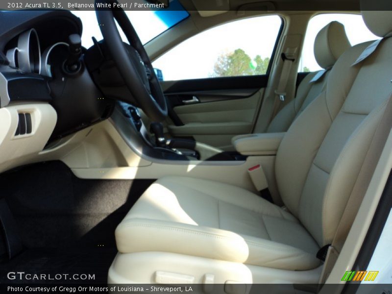 Bellanova White Pearl / Parchment 2012 Acura TL 3.5
