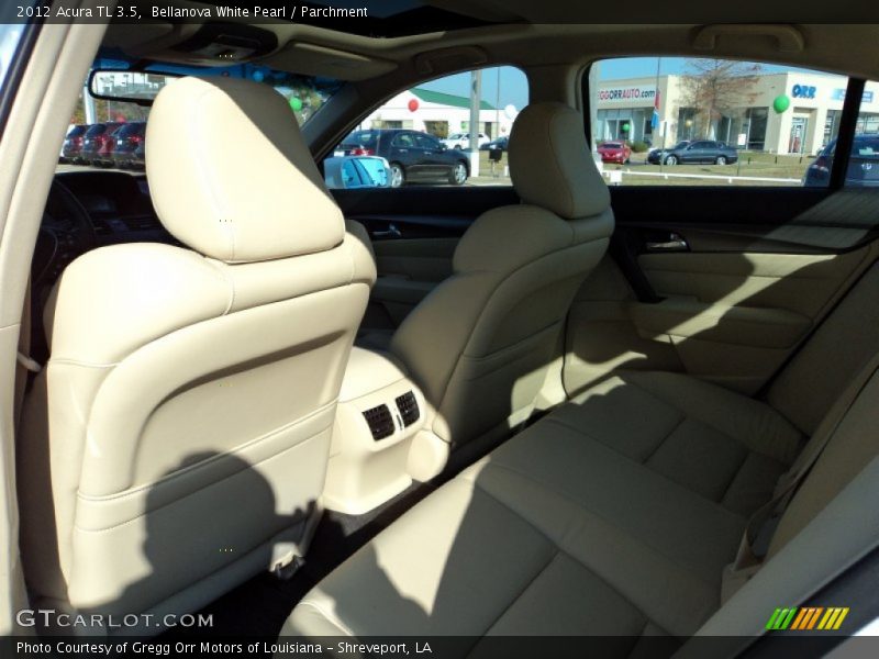 Bellanova White Pearl / Parchment 2012 Acura TL 3.5