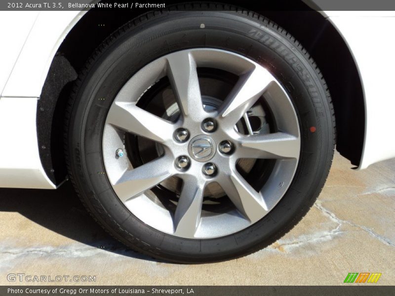 Bellanova White Pearl / Parchment 2012 Acura TL 3.5