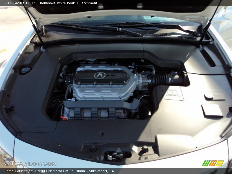 Bellanova White Pearl / Parchment 2012 Acura TL 3.5