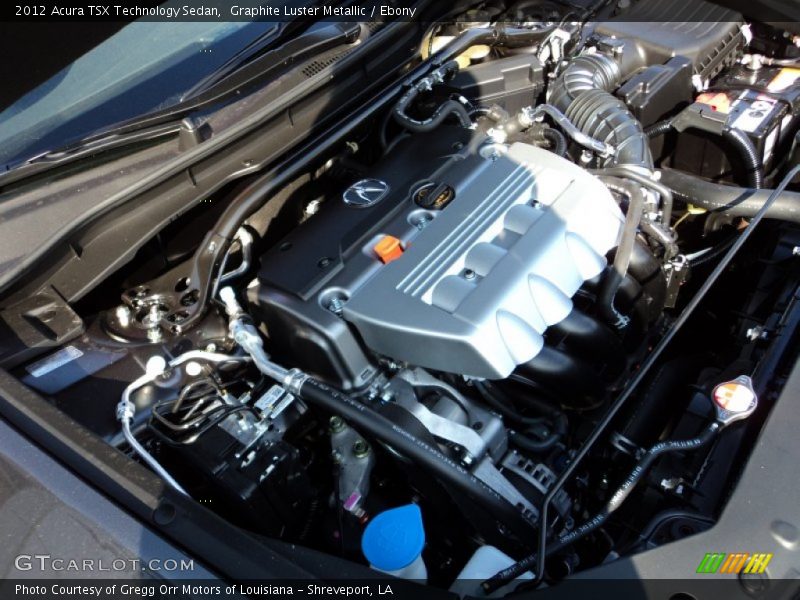 2012 TSX Technology Sedan Engine - 2.4 Liter DOHC 16-Valve VTEC 4 Cylinder