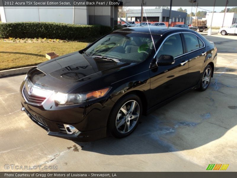 Crystal Black Pearl / Ebony 2012 Acura TSX Special Edition Sedan