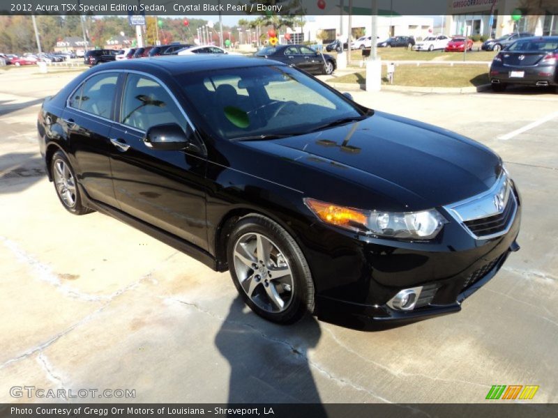 Crystal Black Pearl / Ebony 2012 Acura TSX Special Edition Sedan