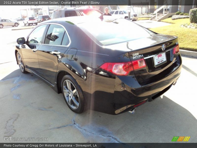 Crystal Black Pearl / Ebony 2012 Acura TSX Special Edition Sedan