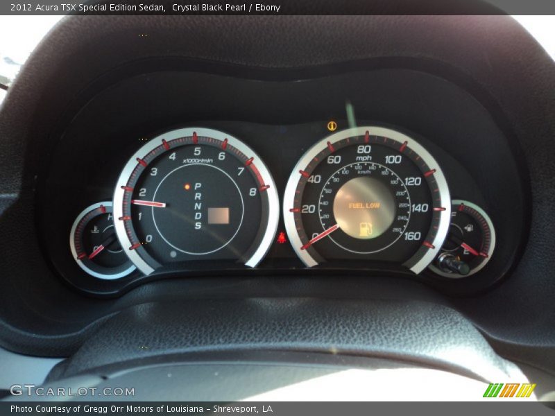  2012 TSX Special Edition Sedan Special Edition Sedan Gauges