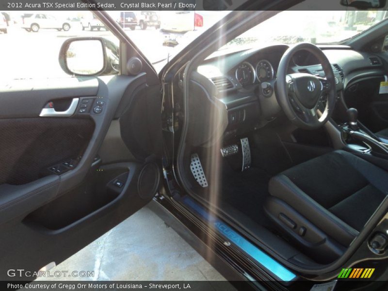 Crystal Black Pearl / Ebony 2012 Acura TSX Special Edition Sedan
