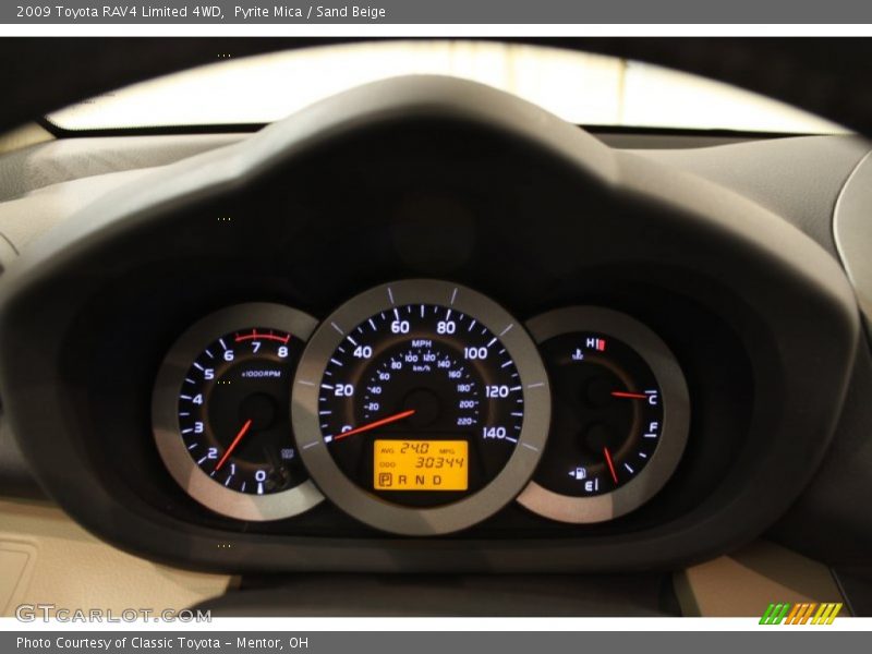 Pyrite Mica / Sand Beige 2009 Toyota RAV4 Limited 4WD