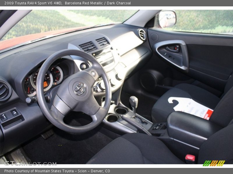 Barcelona Red Metallic / Dark Charcoal 2009 Toyota RAV4 Sport V6 4WD