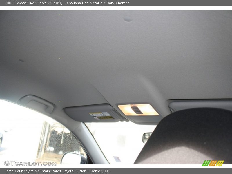 Barcelona Red Metallic / Dark Charcoal 2009 Toyota RAV4 Sport V6 4WD