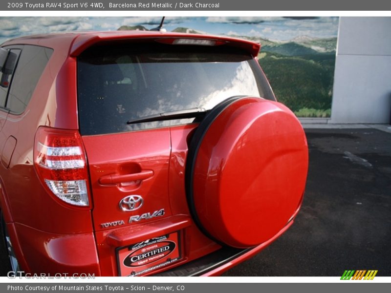 Barcelona Red Metallic / Dark Charcoal 2009 Toyota RAV4 Sport V6 4WD