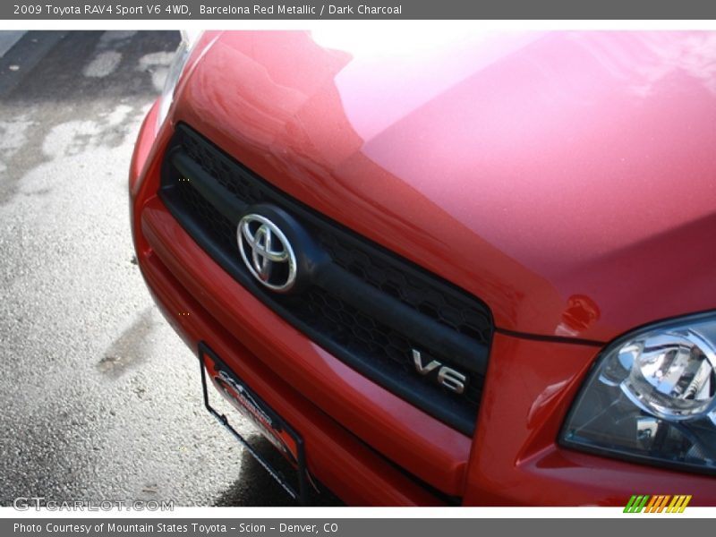 Barcelona Red Metallic / Dark Charcoal 2009 Toyota RAV4 Sport V6 4WD