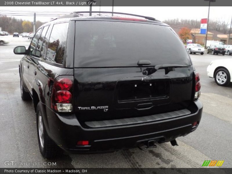 Black / Light Gray 2008 Chevrolet TrailBlazer LT 4x4