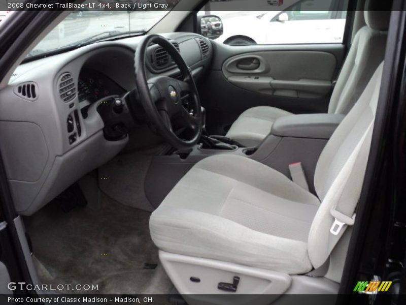 Black / Light Gray 2008 Chevrolet TrailBlazer LT 4x4
