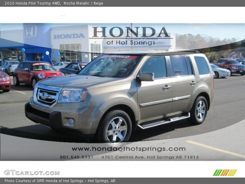Mocha Metallic / Beige 2010 Honda Pilot Touring 4WD