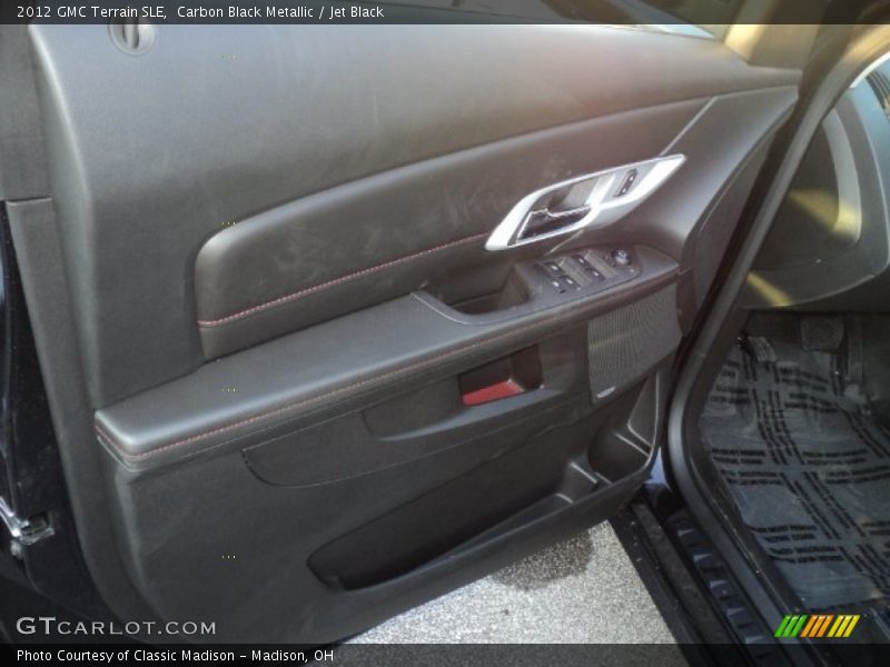 Carbon Black Metallic / Jet Black 2012 GMC Terrain SLE