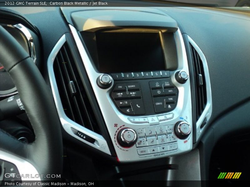 Carbon Black Metallic / Jet Black 2012 GMC Terrain SLE