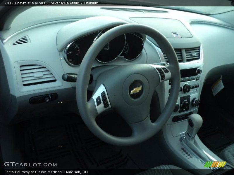 Silver Ice Metallic / Titanium 2012 Chevrolet Malibu LS