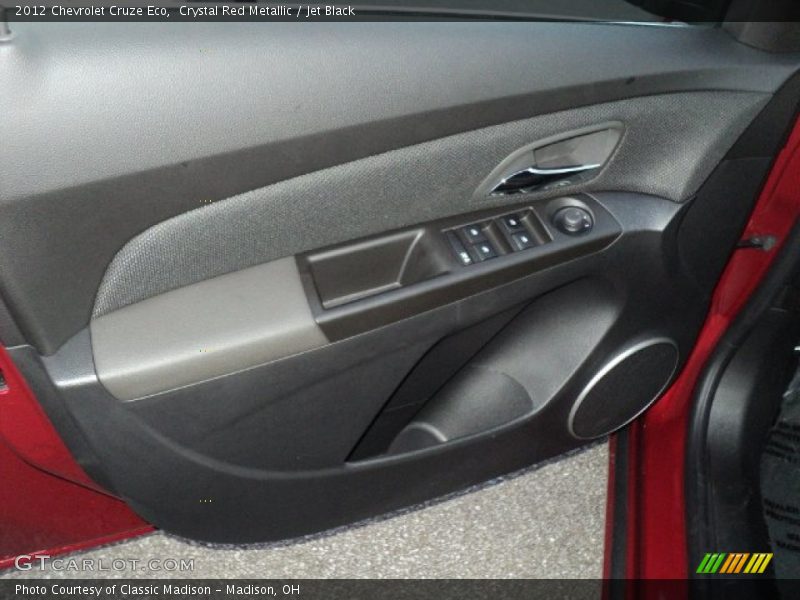 Crystal Red Metallic / Jet Black 2012 Chevrolet Cruze Eco