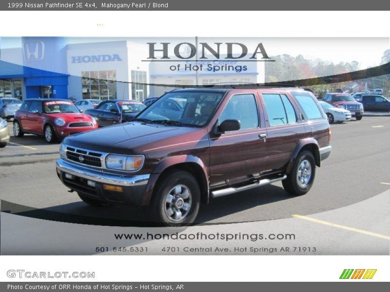 Mahogany Pearl / Blond 1999 Nissan Pathfinder SE 4x4