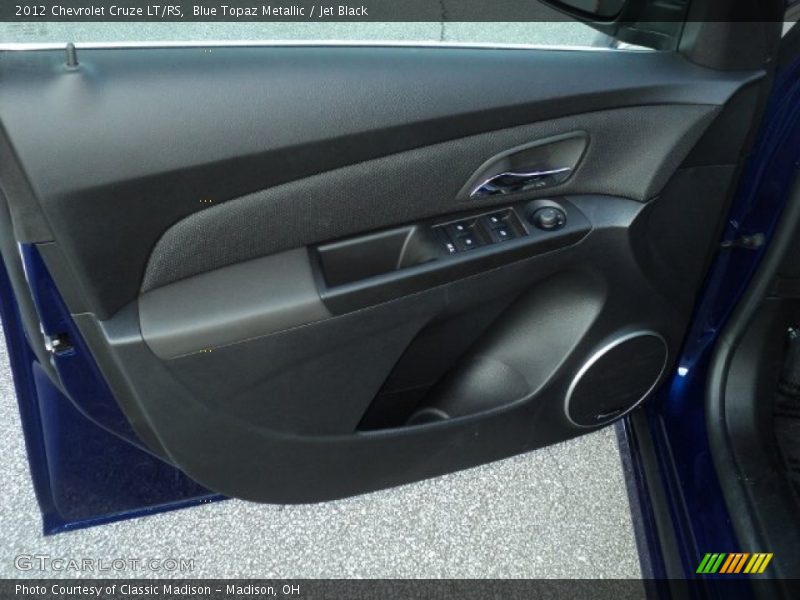 Blue Topaz Metallic / Jet Black 2012 Chevrolet Cruze LT/RS