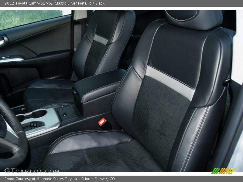 Classic Silver Metallic / Black 2012 Toyota Camry SE V6