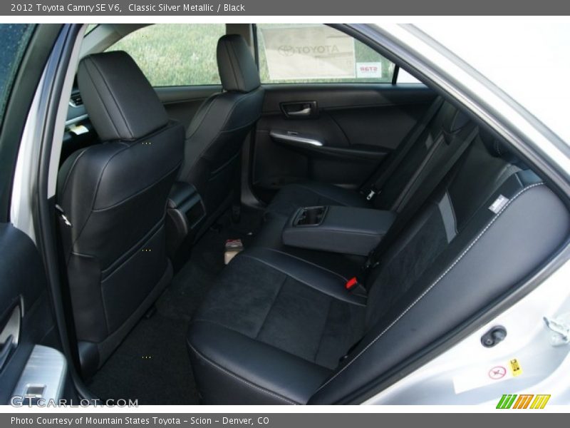 Classic Silver Metallic / Black 2012 Toyota Camry SE V6