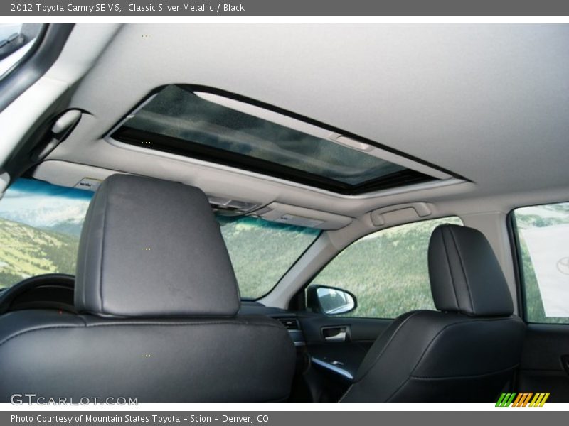 Classic Silver Metallic / Black 2012 Toyota Camry SE V6