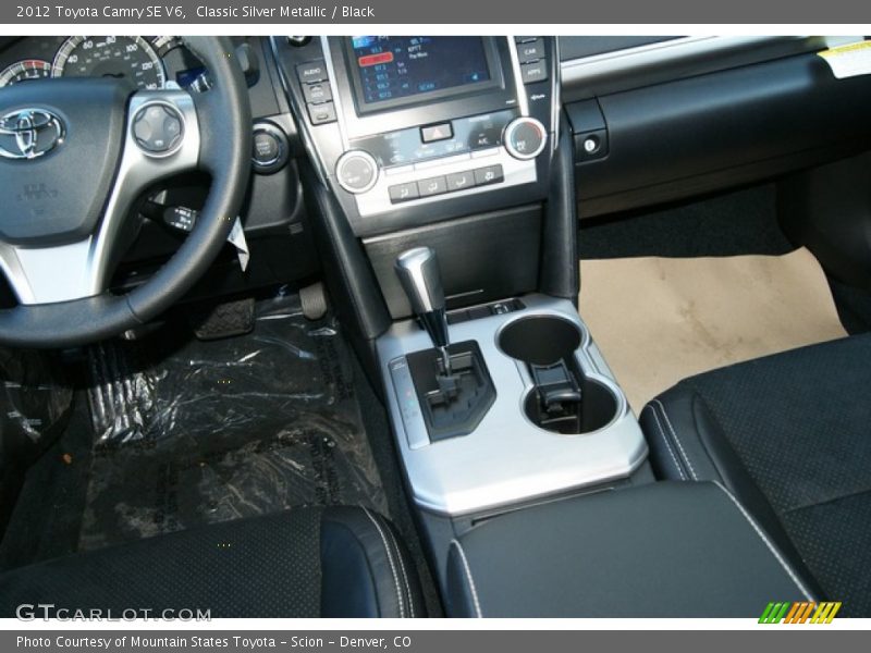 Classic Silver Metallic / Black 2012 Toyota Camry SE V6