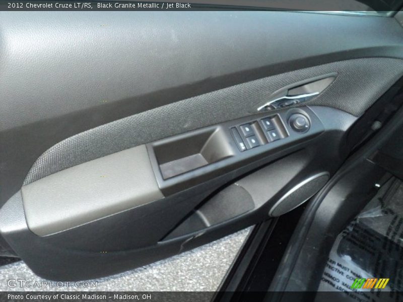Black Granite Metallic / Jet Black 2012 Chevrolet Cruze LT/RS