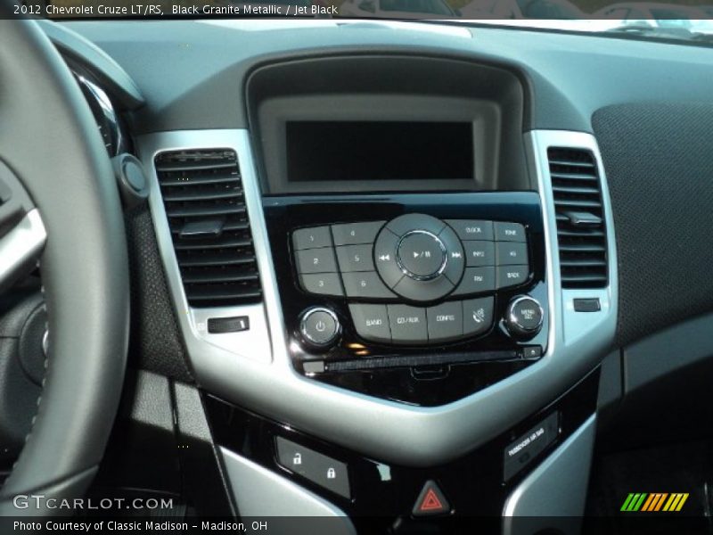 Black Granite Metallic / Jet Black 2012 Chevrolet Cruze LT/RS