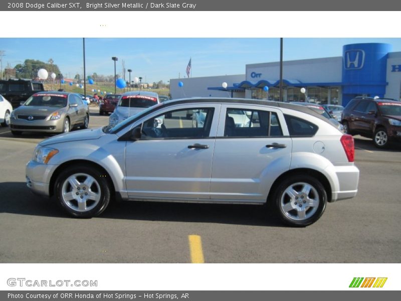 Bright Silver Metallic / Dark Slate Gray 2008 Dodge Caliber SXT