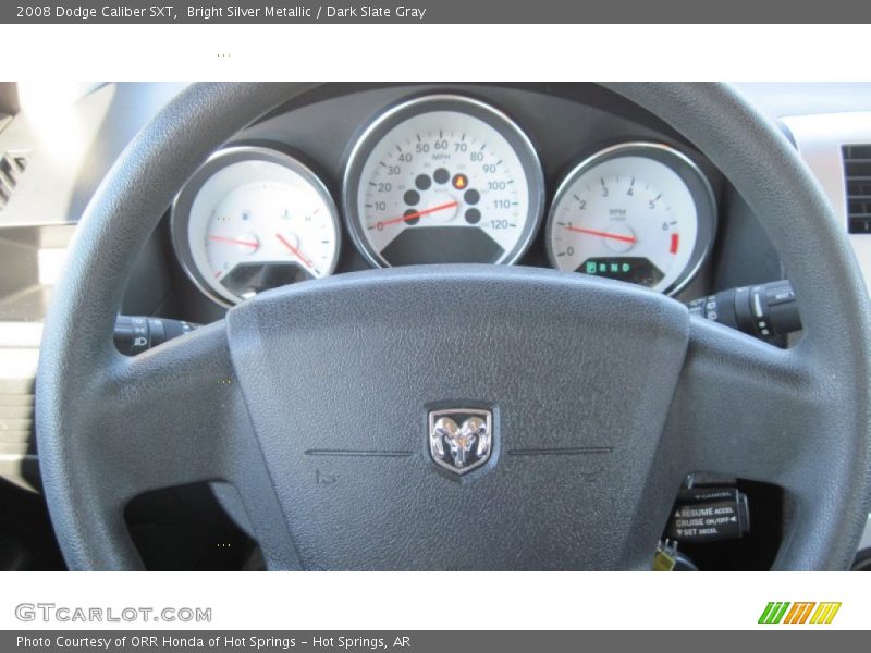 Bright Silver Metallic / Dark Slate Gray 2008 Dodge Caliber SXT