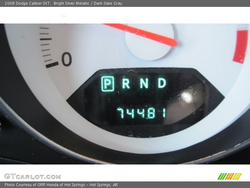 Bright Silver Metallic / Dark Slate Gray 2008 Dodge Caliber SXT