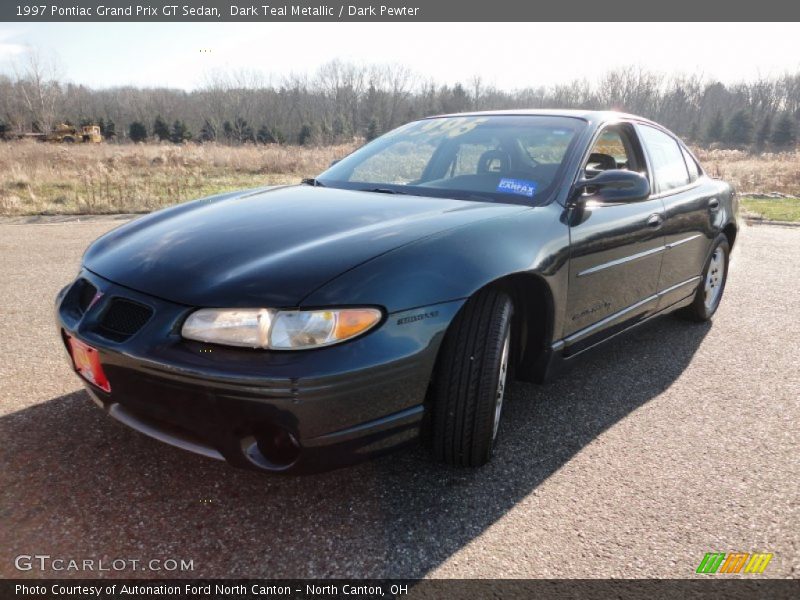 Dark Teal Metallic / Dark Pewter 1997 Pontiac Grand Prix GT Sedan