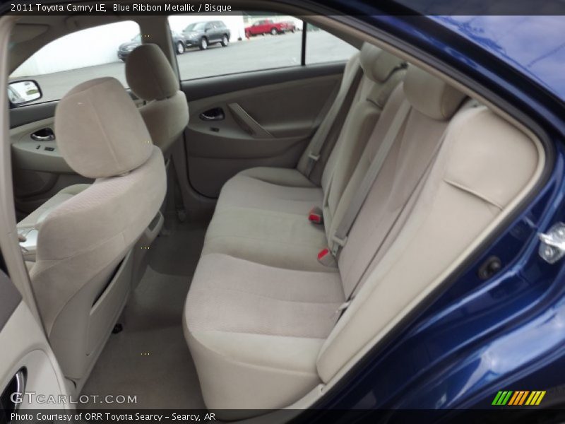 Blue Ribbon Metallic / Bisque 2011 Toyota Camry LE