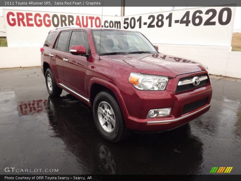 Salsa Red Pearl / Graphite 2011 Toyota 4Runner SR5