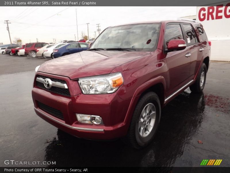 Salsa Red Pearl / Graphite 2011 Toyota 4Runner SR5