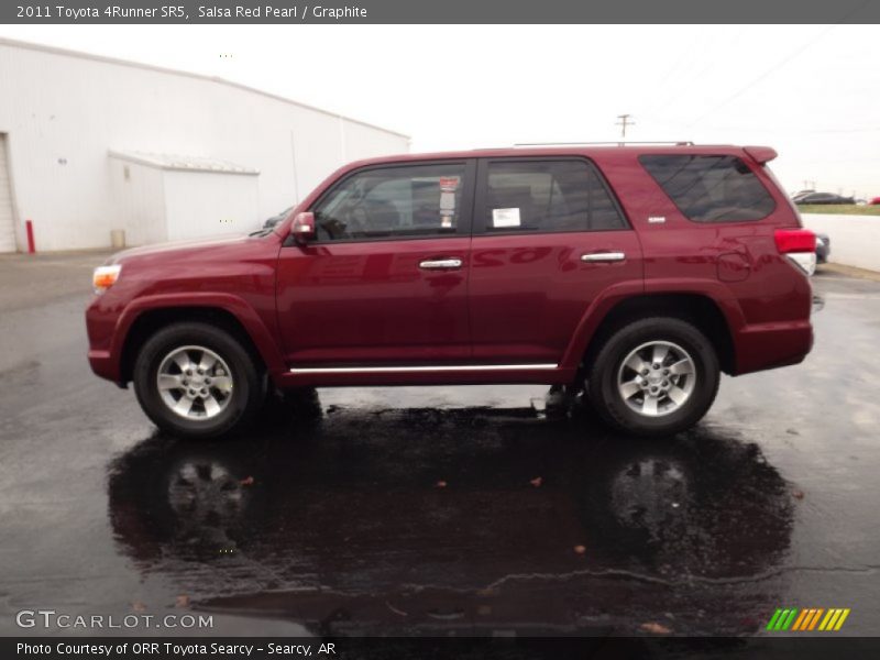 Salsa Red Pearl / Graphite 2011 Toyota 4Runner SR5