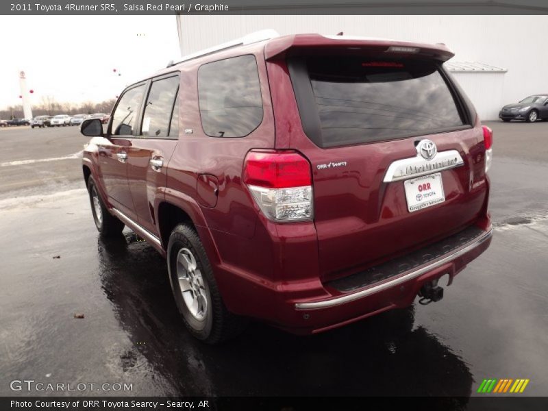 Salsa Red Pearl / Graphite 2011 Toyota 4Runner SR5