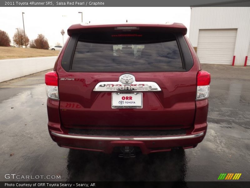 Salsa Red Pearl / Graphite 2011 Toyota 4Runner SR5