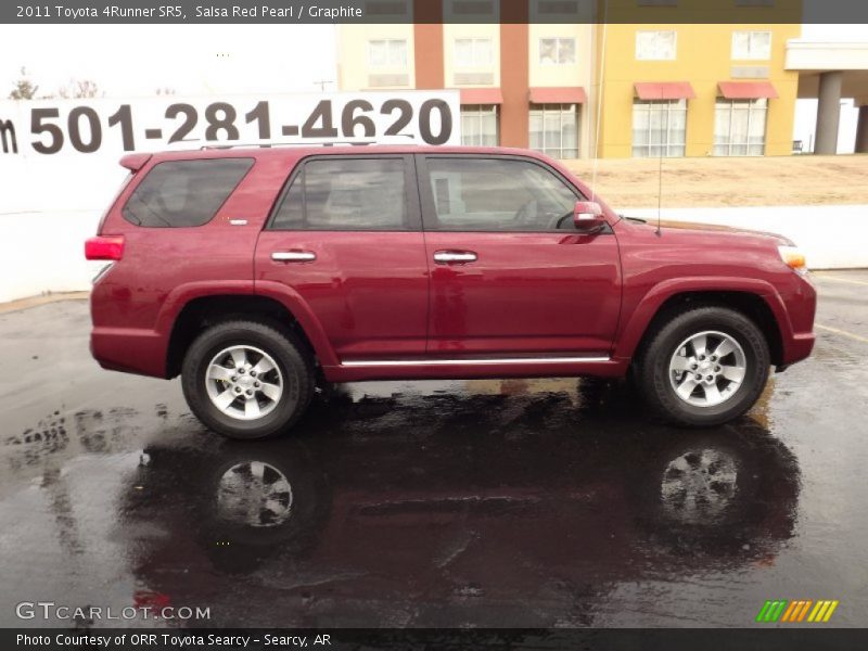 Salsa Red Pearl / Graphite 2011 Toyota 4Runner SR5