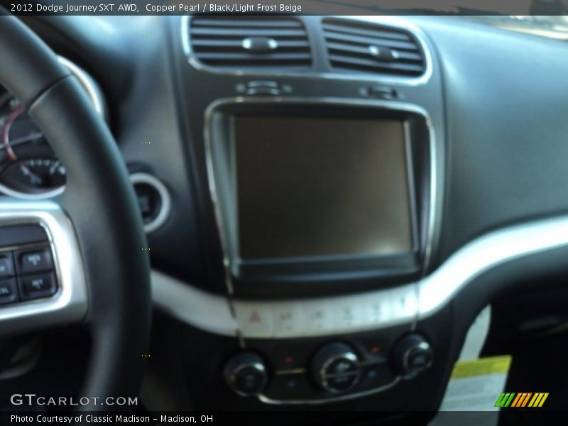Copper Pearl / Black/Light Frost Beige 2012 Dodge Journey SXT AWD