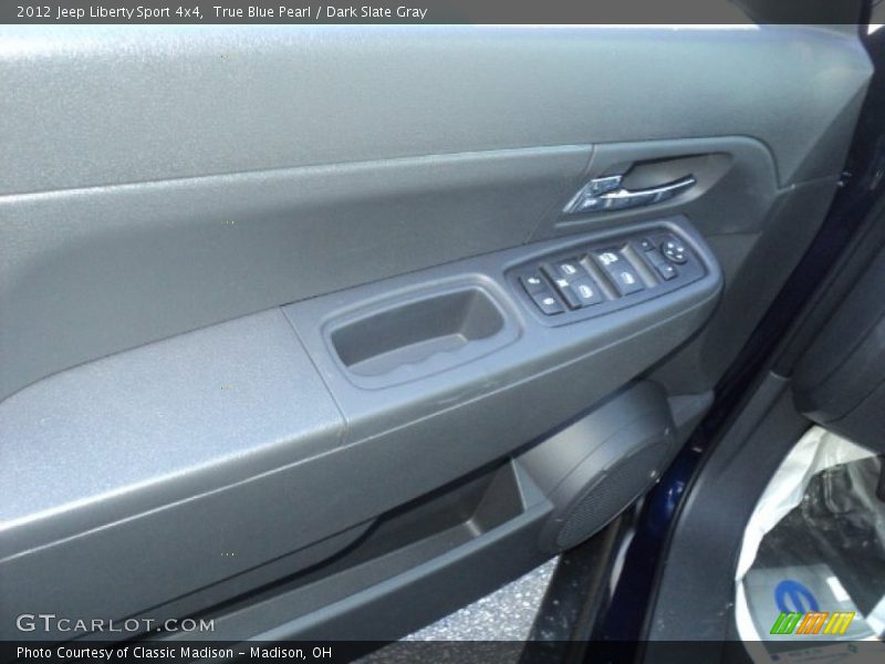 True Blue Pearl / Dark Slate Gray 2012 Jeep Liberty Sport 4x4