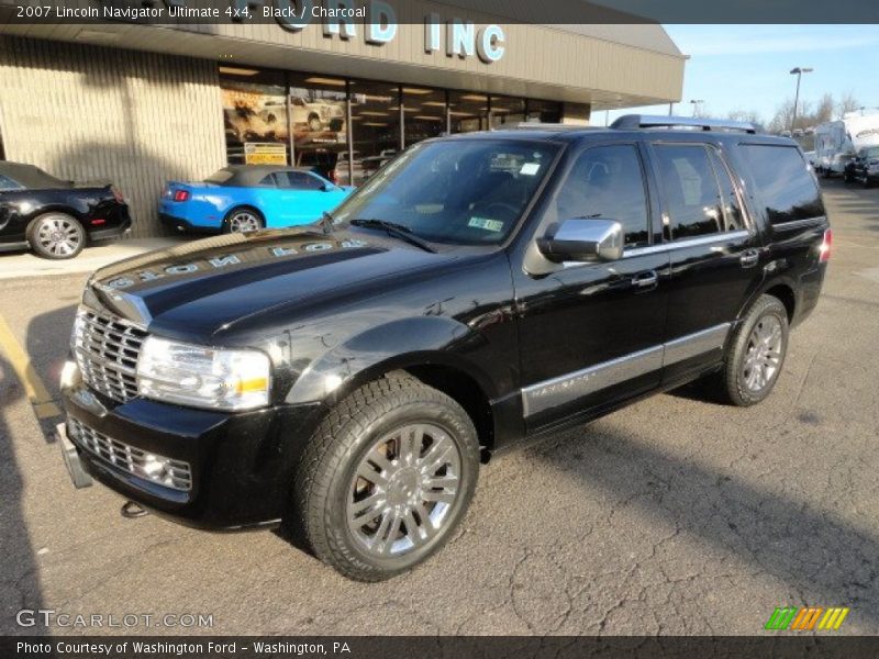 Black / Charcoal 2007 Lincoln Navigator Ultimate 4x4
