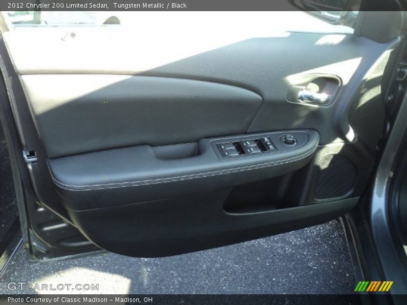 Tungsten Metallic / Black 2012 Chrysler 200 Limited Sedan
