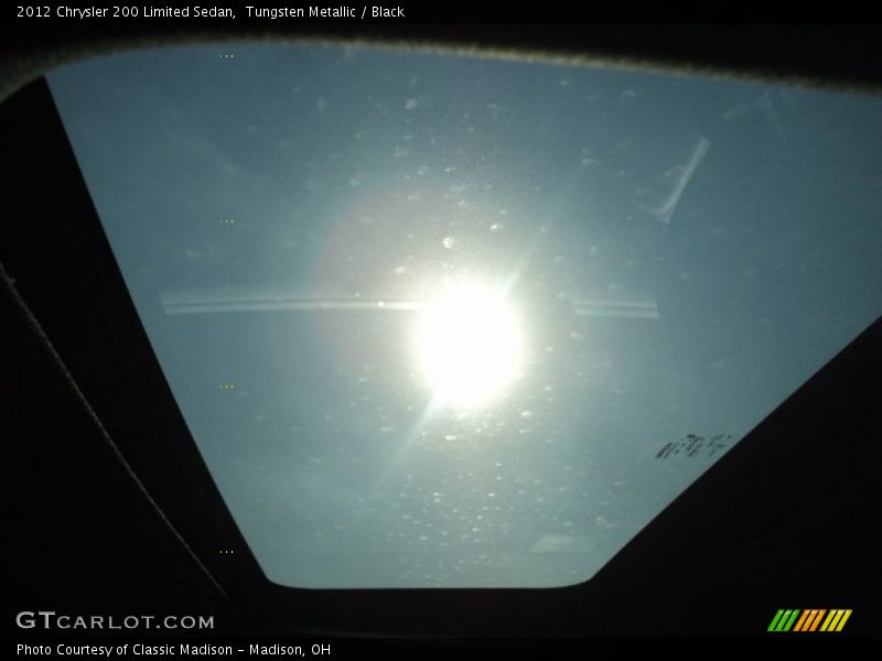 Tungsten Metallic / Black 2012 Chrysler 200 Limited Sedan