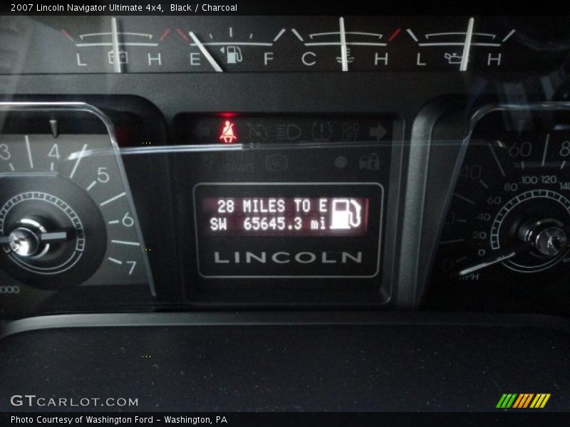 Black / Charcoal 2007 Lincoln Navigator Ultimate 4x4
