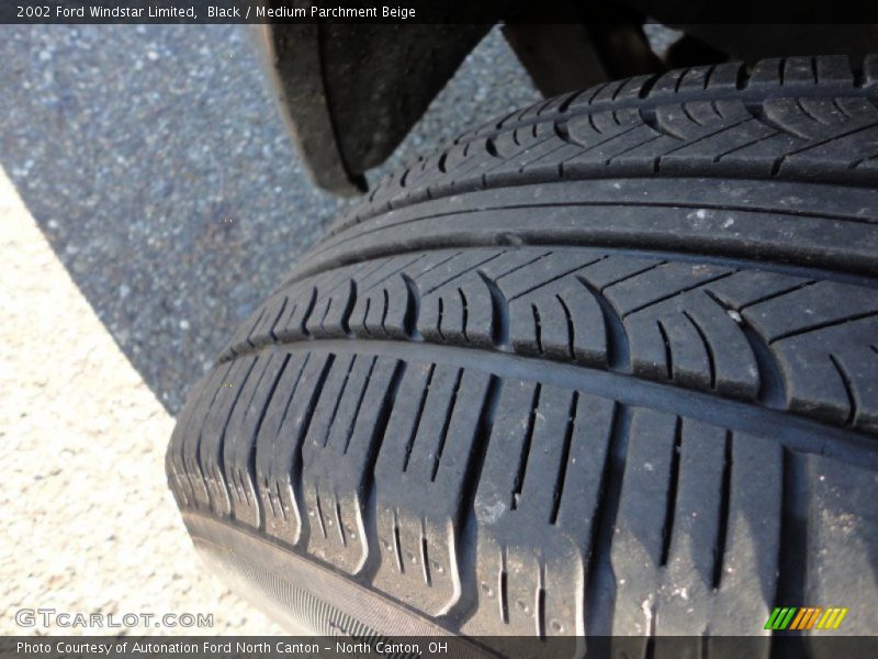 Black / Medium Parchment Beige 2002 Ford Windstar Limited